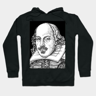 WILLIAM SHAKESPEAR ink portrait Hoodie